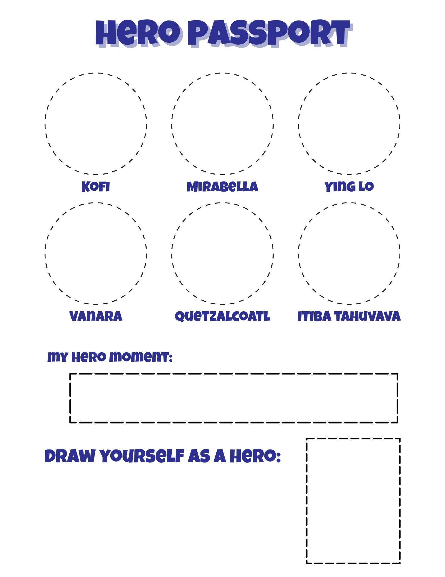 Color. Create. Conquer. Bundle | AR Book + Hero Activity Pack