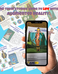 Color. Create. Conquer. Bundle | AR Book + Hero Activity Pack