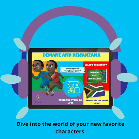 Interactive Digital Subscription: RainbowMe Folk Fairytales Storybook and Activity e-zine