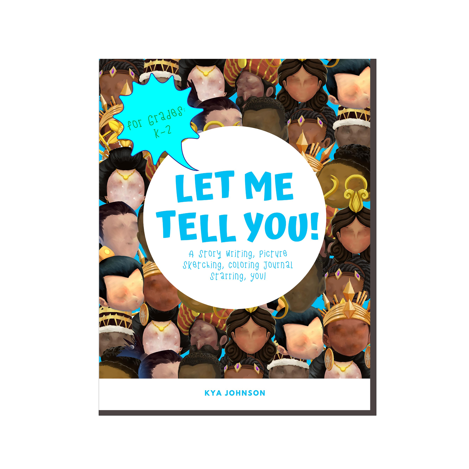 Let Me Tell You- Story Book Writing Journal for kids K-2-Children's Book-RainbowMe Incorporated