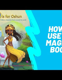 Augmented Reality App enabled 4D Magical Book: O is for Oshun
