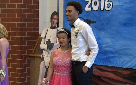 Beautiful Destiny gets her Dream Date to Special Needs Prom