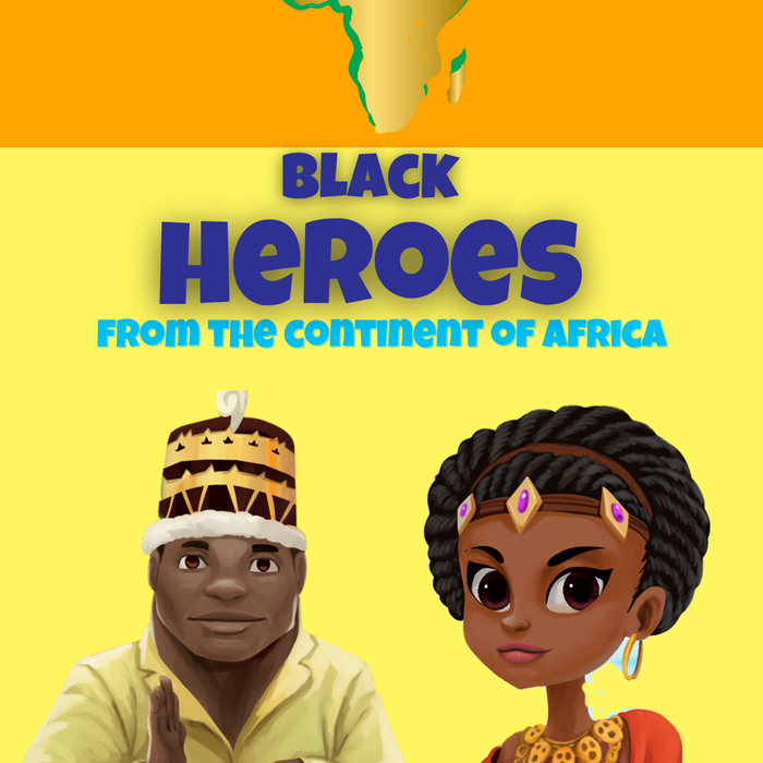 Free Printable Activity Pack Featuring Black Heroes for Kids- Mansa Musa, Queen Nzinga, and Yaa Asantewaa