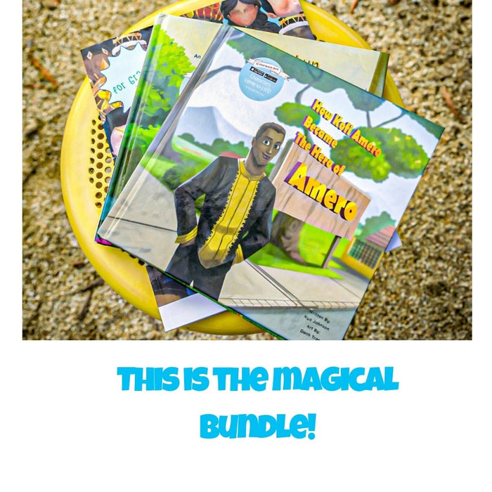 The Magical Bundle – AR Storybooks and Guided Writing Journal for Kids of Color by RainbowMe Kids