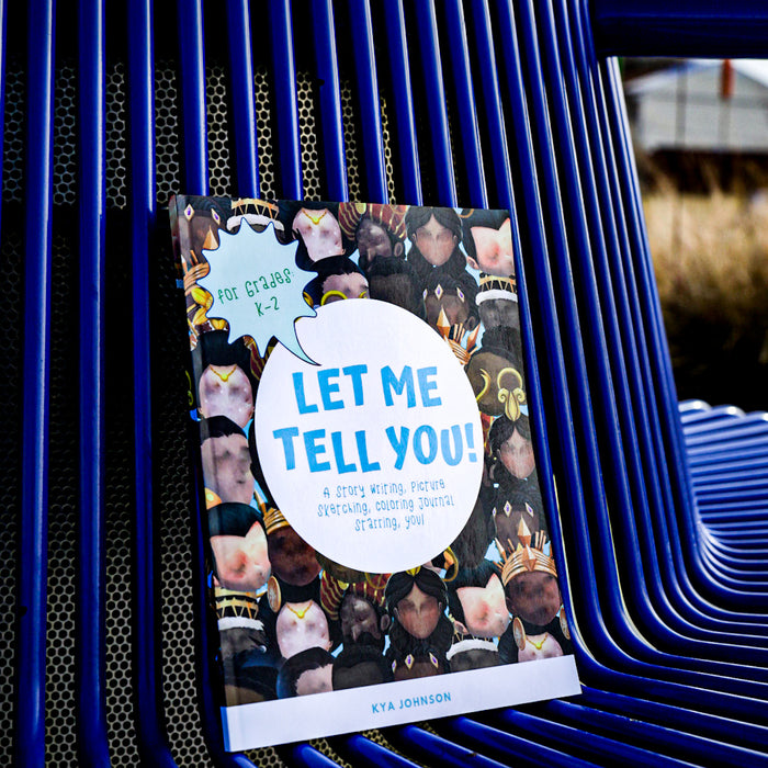 Let Me Tell You- Story Book Writing Journal for kids K-2-Children's Book-RainbowMe Incorporated