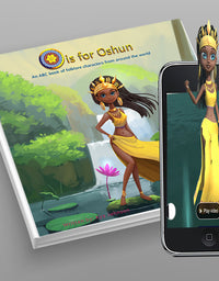 O is for Oshun-4D Magical Book-Children's Book-RainbowMe Incorporated
