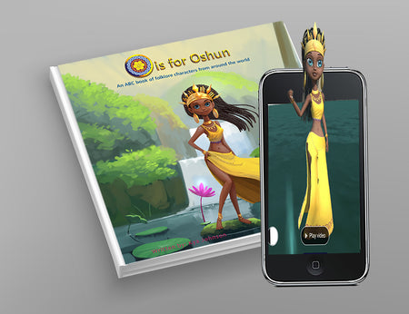 O is for Oshun-4D Magical Book-Children's Book-RainbowMe Incorporated