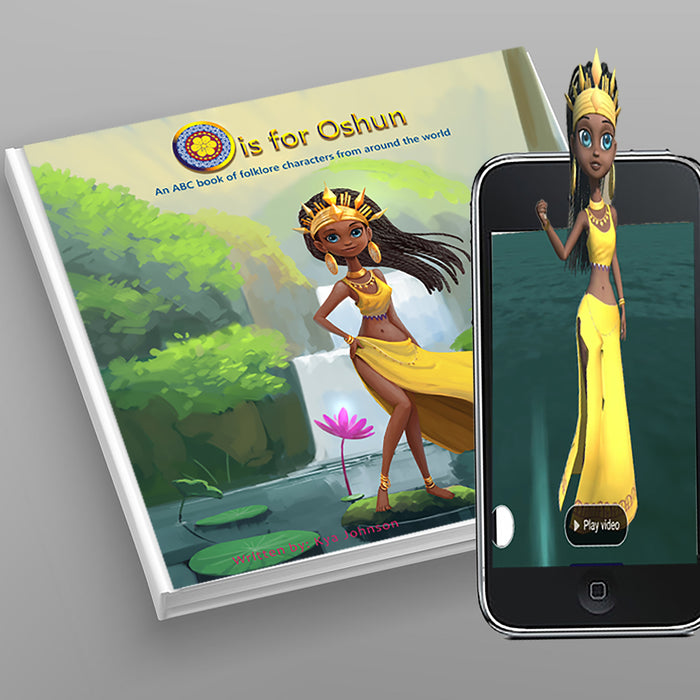 O is for Oshun-4D Magical Book-Children's Book-RainbowMe Incorporated